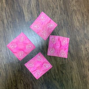 Bambae fabric cocktail napkins